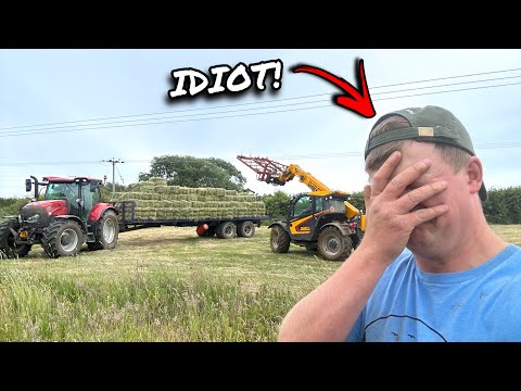 WHY DID I DO THIS!? I MADE A SHED LOAD OF IDIOT BALES!!