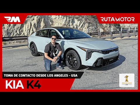 Kia K4 - Demostrando que los sedanes aún tienen mucho que ofrecer (OnTour desde Los Ángeles, CA)