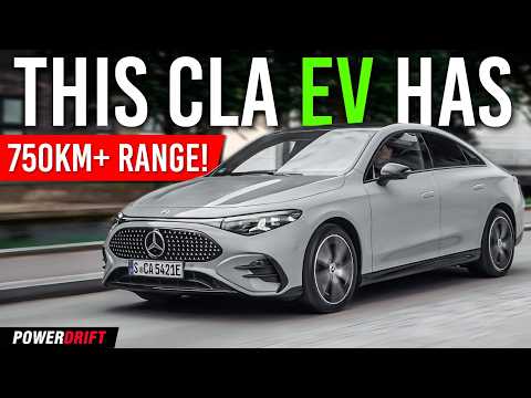 THIS Mercedes CLA is a tough fight for the Tesla Model 3 with 750km range | Review | PowerDrift