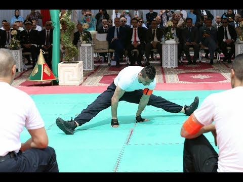 Hicham Mallouli Police Maroc 2017 | الشرطي هشام ملولي في قتال بوليسي بولاية أمن فاس