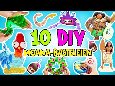 Moana-inspirierte erstaunliche DIY-Basteleien | Hab Spaß mit deinen Lieblingscharakteren