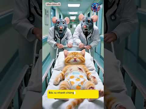Mèo con nghịch ngợm bị mẹ hại lại #cats #funny #catai