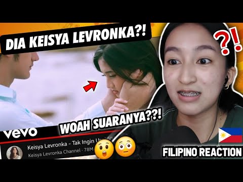 KEISYA LEVRONKA - TAK INGIN USAI‼️ WAHH DIA LUAR BIASA‼️ | FILIPINO REACTION🇵🇭