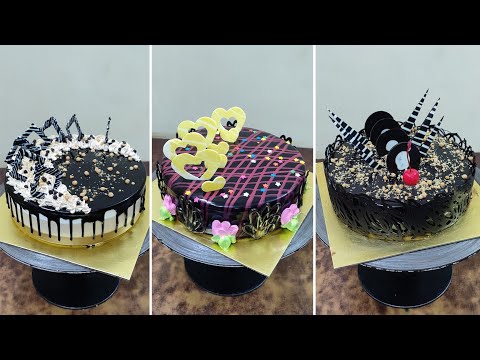 Beautiful Chocolate Cake | 2025 New Birthday Cake Design | Chocolate Garnish Cake | Mukesh Cool Cake