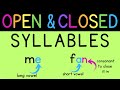 Syllable Division and Types