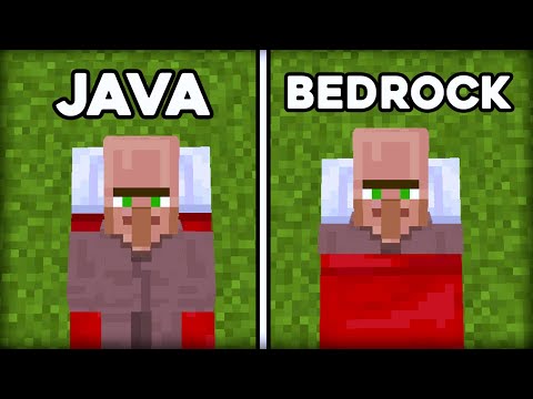 50 Java vs Bedrock Differences