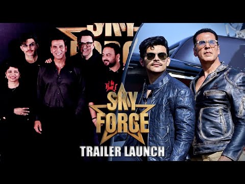 Sky Force Trailer Launch - Akshay Kumar, Veer Pahariya, Dinesh Vijan | India-Pakistan War Real Story