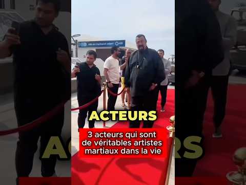 3 acteurs qui sont de véritables artistes martiaux dans la vraie vie !