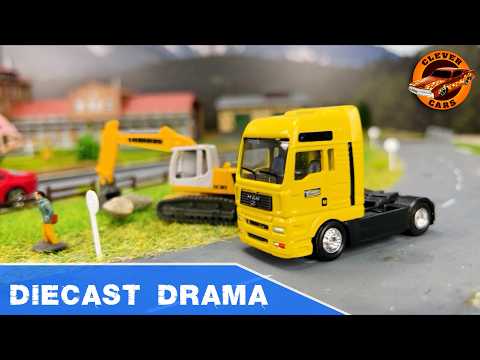 DIY Diorama: A Miniature World Story with Diecast Cars #164scale