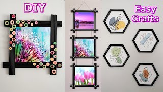DIY - 3 Easy Photo Frame Ideas
