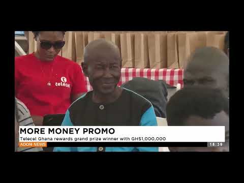 More Money Promo: Telecel Ghana rewards grand prize winner with ghs1000000 - Dwadie -News on Adom TV