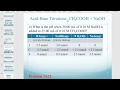 Titration Concepts and Calculations