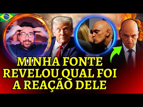 🔥Minha fonte revelou que a reação do Moraes com a Sanção da Esposa foi essa
