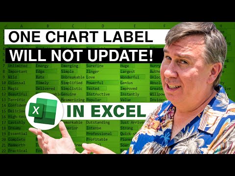 Excel The Mysterious Chart Label That Wouldn’t Update – Solved! - Episode 2670