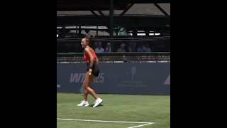 Ansari practica. R2. Cerity Partners Hall of Fame Open series 2026. Pablo Rodríguez juez de silla