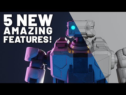 FIVE BEST NEW Features You Should Try Right NOW in Blender 4.5!