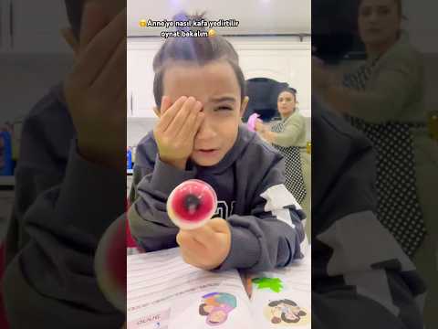 🤭Anne’ye nasıl kafa yedirtilir  oynat bakalım🤪