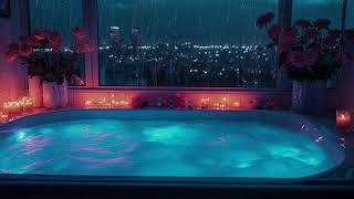 Stormy Night Piano | Rain & Thunder Sounds for Deep Relaxation & Sleep