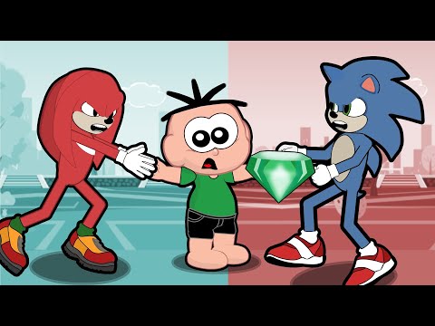 Cebolinha e Cascão em Sonic e Knuckles contra Dr Eggman Parte 2