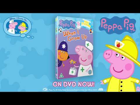 Peppa Pig 'When I Grow Up' | DVD out now!