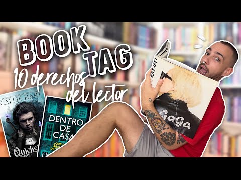 El BOOK TAG de los DERECHOS DEL LECTOR 👨🏼‍⚖️ Josu Diamond