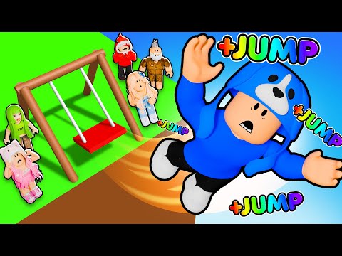 I Flew MAX DISTANCE in Roblox Swinging Simulator...