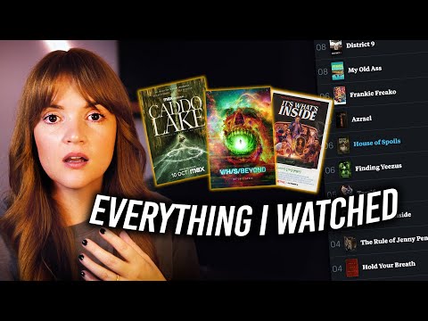 Everything I Watched October 2024 | Letterboxd Wrap Up Recommendations | Spookyastronauts