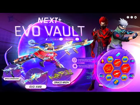 NEXT EVO VAULT EVENT, NARUTO EVENT FF | FREE FIRE NEW EVENT | NEW EVENT FREE FIRE | FF NEW EVENT