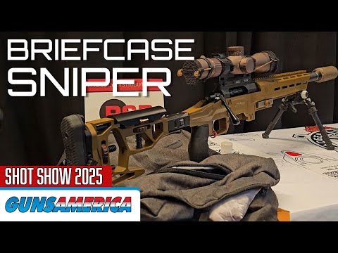 B4 Armory's Briefcase Sniper Rifle -- SHOT Show 2025