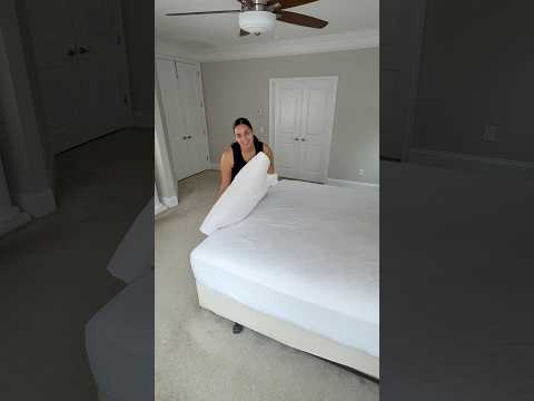 Here’s the easiest way to fold a comforter neatly—no more messy linen closet!