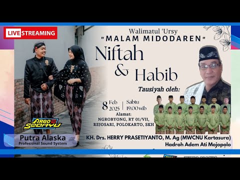 LIVE  Ngrobyong Rejosari HADROH AHBAABUL MUKHTAR - Putra Alaska Audio