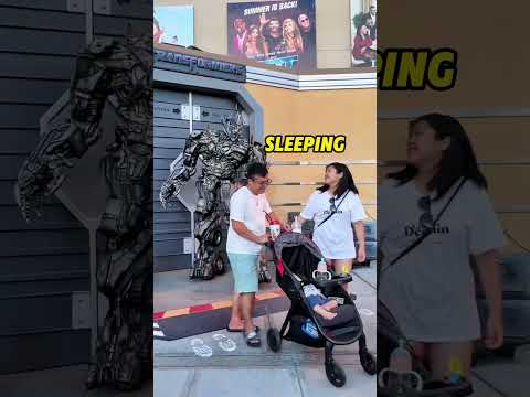 Megatron funny moments #funny #fyp #universalstudios #megatron #funnyvideo #transformers #usa #kids
