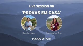 School of Port interviews Francisca Van Zeller on 'Provas em Casa' with Harry Symington
