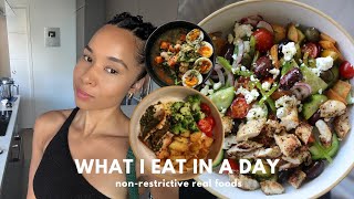 WHAT I EAT IN A DAY  // Healthy WFH + Full Recipes