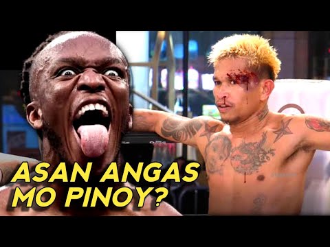 5 PINOY ANG TINALO! APRIKANONG MAYABANG WASAK KAY JOHNRIEL CASIMERO!