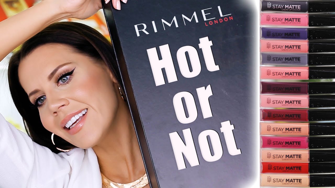 5 RIMMEL LIQUID LIP Drugstore Hot or Not