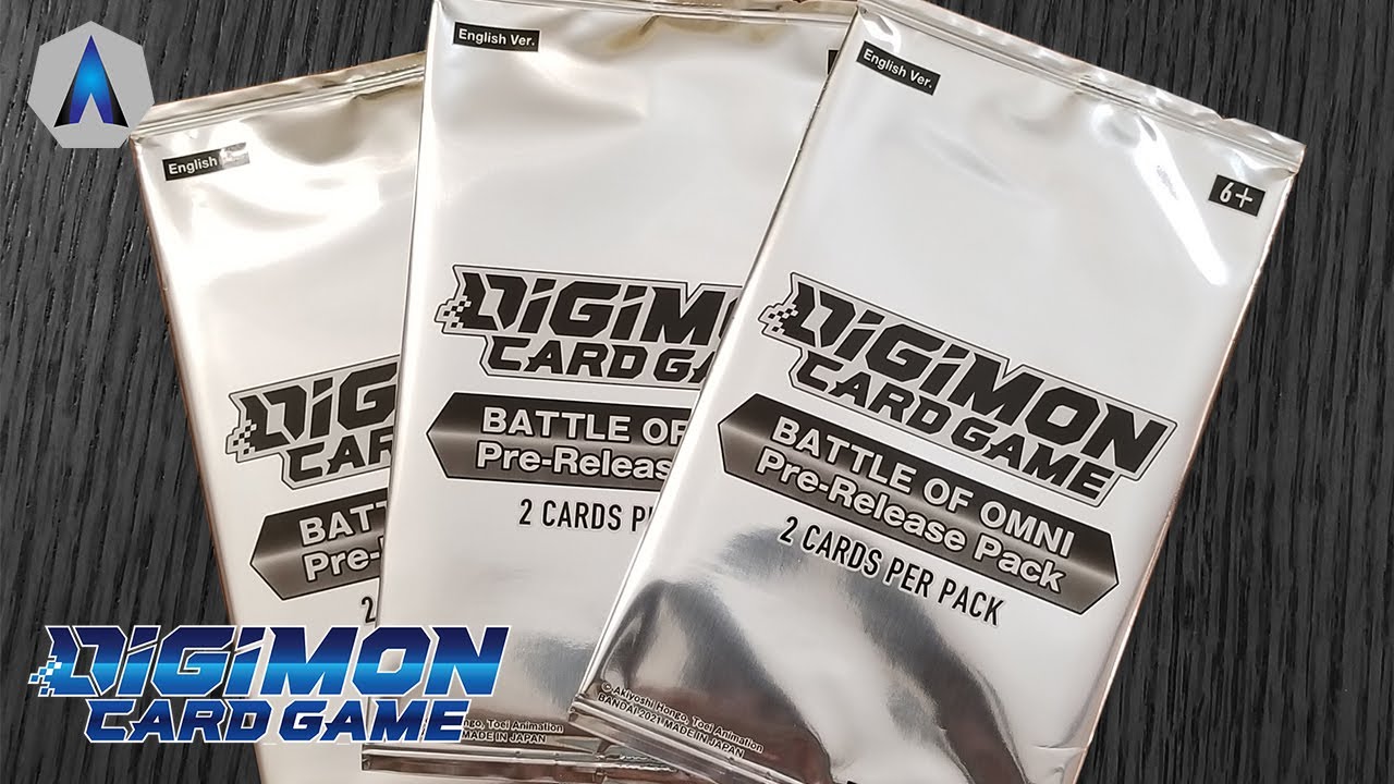 Digimon! BT5 Battle of Omni Pre-Release Pack Opening x3!!! #shorts