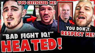 Michael Chandler GETS HEATED w/ Tom Aspinall! Dan Hooker FURIOUS w/ THE UFC!