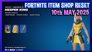 *NEW* HESPER KING BUNDLE! (Fortnite Item Shop Reset 10th May 2025)