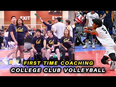 First Time COACHING College Club Volleyball! (NCVF Vlog Part 1 of 2)