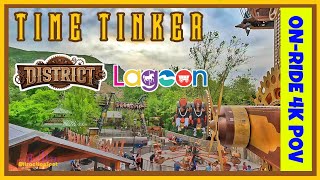 Time Tinker | On-Ride | 4K POV | The District | Lagoon Amusement Park