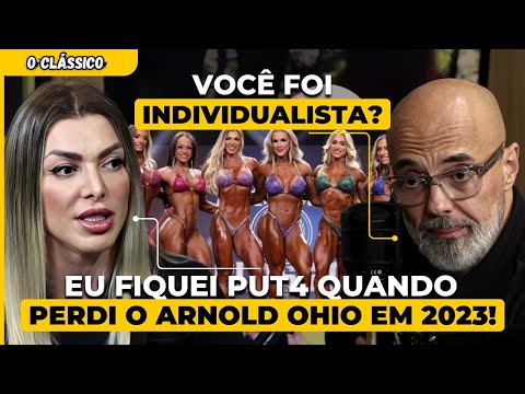 ANGELA BORGES se REVOLTA ao FALAR sobre DERROTA no ARNOLD CLASSIC OHIO 2023