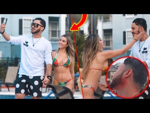 PONGO A PRUEBA A ESTA MODELO VENEZOLANA Y REACCIONA ASÍ! (Cámara Oculta)