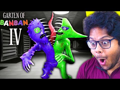 GARTEN OF BANBAN 4 (FULL GAME) | HORROR SCHOOL OF KIDS 😱