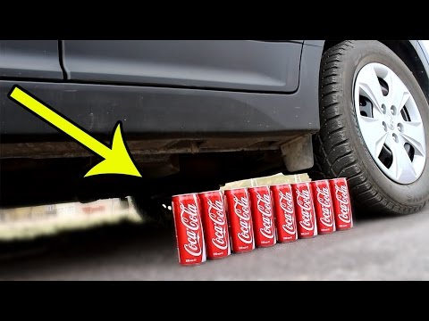 EXPERIMENT: CAR VS COCA-COLA