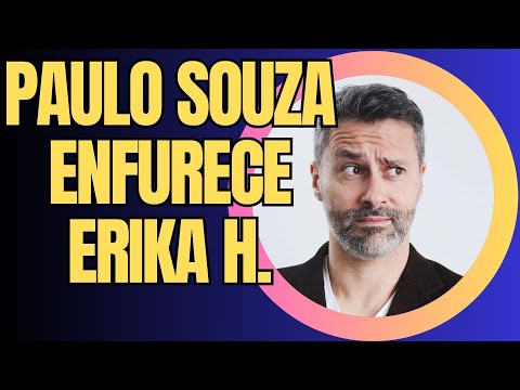 ERIKA HILTON SE ENFURECE AO VER VÍDEO DO HUMORISTA DIREITISTA PAULO SOUZA