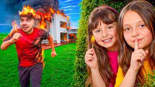 MI CASA se PRENDIÓ en FUEGO !! *Broma Pesada*