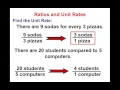Understanding Ratios and Rates