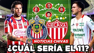 🚨¿DÓNDE VER el CHIVAS vs NECAXA? ¿CUÁL SERÍA el 11 de MILITO? LISTA de CONVOCADOS | NOTICIAS CHIVAS