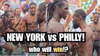 NEW YORK vs PHILLY INSANE CALISTHENICS BATTLE! WHO WILL WIN?